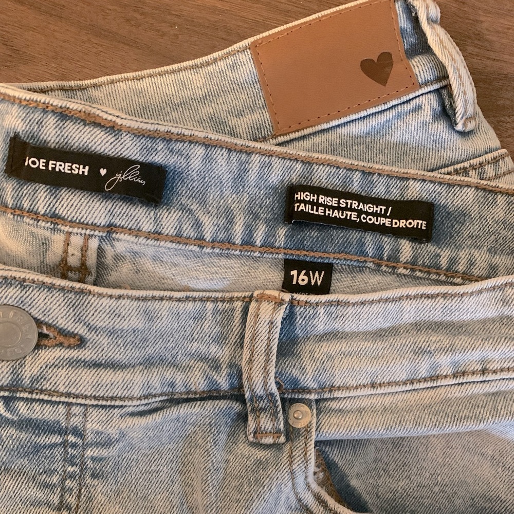 Size 16 Jillian Harris by Joe Fresh Limited Edition Jeans